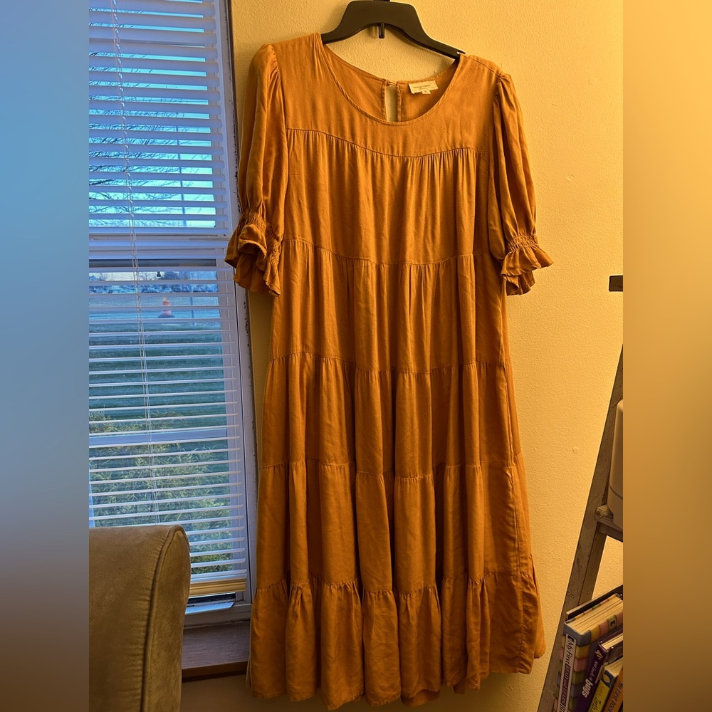 Orange Creek Tiered Dress